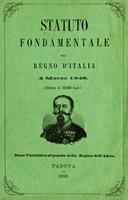 Statuto fondamentale del regno d'Italia 4 marzo 1848 : dono patriottico al popolo della regina dell'Adria