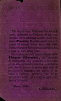 Ricordo del 1848 poesia trovata nella bolgia di un Croato ucciso nei dintorni di Montechiari mentre rubava, scritta da lui medesimo in pretesa lingua italiana e per la sua barbara originalità fatta stampare