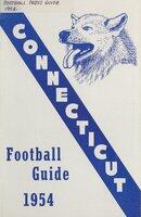 UConn Football Press Guide, 1954