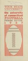 UConn Football Press Guide, 1967