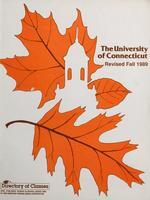 University of Connecticut directory of classes, 1989 Fall (Revised)