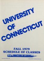 University of Connecticut directory of classes, 1979 Fall