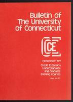 Undergraduate and graduate evening courses, 1977 Fall