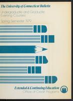 Undergraduate and graduate evening courses, 1979 Spring