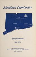 Educational Opportunities in Connecticut, 1960-1961 Spring