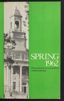 Advanced and graduate courses, 1962 Spring