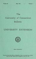 Extension courses, 1942 May