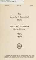 University Extension--Hartford Center