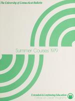 Summer Courses, Extended & Continuging Education, 1979