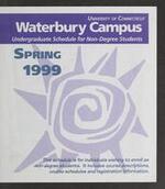 Undergraduate Credit Course Schedule for Non-Degree Students, 1999 Spring
