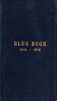 1914 - 1915, Connecticut Agricultural College "Blue-Book"