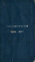 1926 - 1927, Connecticut handbook