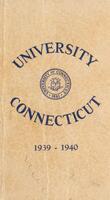 1939 - 1940, University of Connecticut handbook