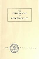 Functions, programs and needs of the University of Connecticut