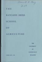 Ratcliffe Hicks School of Agriculture