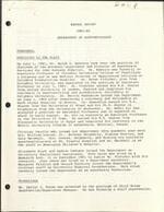 1981-1982, Anthesthesiology Department Annual Report