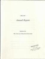 Annual Report, 1986-1987