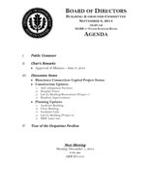 2014-09-08 Agenda