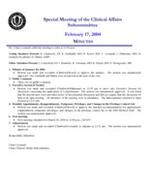 2004-02-17 Meeting Minutes