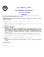 2004-11-16 Meeting Minutes