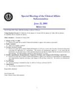 2005-06-21 Meeting Minutes