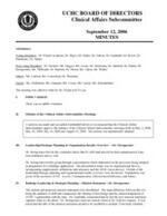 2006-09-12 Meeting Minutes