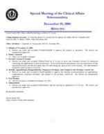 2006-12-19 Meeting Minutes