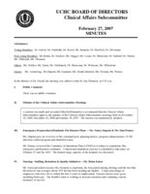 2007-02-27 Meeting Minutes