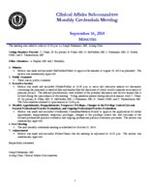 2014-09-16 Meeting Minutes