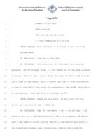 Transcript Excerpt Of Tolimir Trial, 18 July 2011