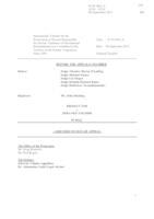 Amended Notice of Appeal: Tolimir 2013-09-09