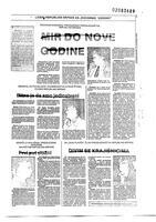 Interview with Radovan Karadžić, Ratko Mladić, Momčilo Krajišnik and Biljana Plavšić, titled 'Peace Until the New Year', published in Kozarski Vjesnik