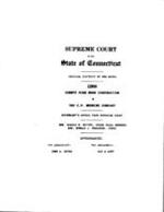 Connecticut Supreme Court Records and Briefs