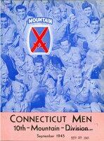 Connecticut men of the 10th - Mountain - Division, September 1945 (Vol. 1, no. 13)