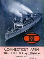 Connecticut men, 30th - Old Hickory - Division, September 1945 (Vol. 1, no. 15)