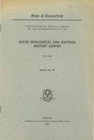 Biennial report of the commissioners of the State Geological and Natural History ... 1903/1904-<1969/1971> (Archived issues)