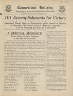Connecticut bulletin, 1918-09-06 special ed.