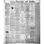 Daily advertiser and farmer (Bridgeport, Conn.), 1856-1861