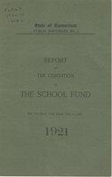 Report of the condition of the School Fund for the fiscal year ended, 1920/1921