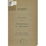 Biennial report of the Commissioner of Agriculture to His Excellency the Governor for the fiscal period, 1932/1934-1942/1944