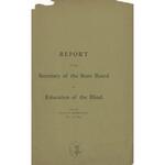 annual report, 1894-1896/ Connecticut. Board of Education of the Blind