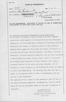 1971 SB-0750. An act concerning developers of housing on land in Connecticut with respect to sufficient water supplies