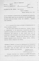 1971 SB-0809. An act concerning an appropriation for delineation and regulation of flood hazard areas and for protection of the environment along the major rivers and streams within the Saugatuck - Aspetuck river watershed