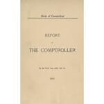 Report of the Comptroller to the Governor for the year ended, 1920