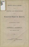 Annual report of the directors and superintendent of the Connecticut School for Imbeciles, at Lakeville, Conn., to the General Assembly, 1863