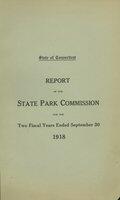 Report of the State Park Commission to the Governor, 1916/1918