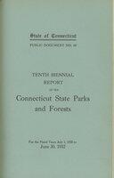 Biennial report of the State Park and Forest Commission to the Governor, for the fiscal term ended, 1930/1932
