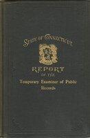 Report of the Temporary Examiner of Public Records, 1904-1908