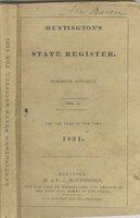 State register, of civil, judicial, military, and other officers in Connecticut, and United States record, 1830-<1831>