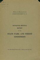 Biennial report of the State Park and Forest Commission to the Governor, for the fiscal term ended, 1940/1942